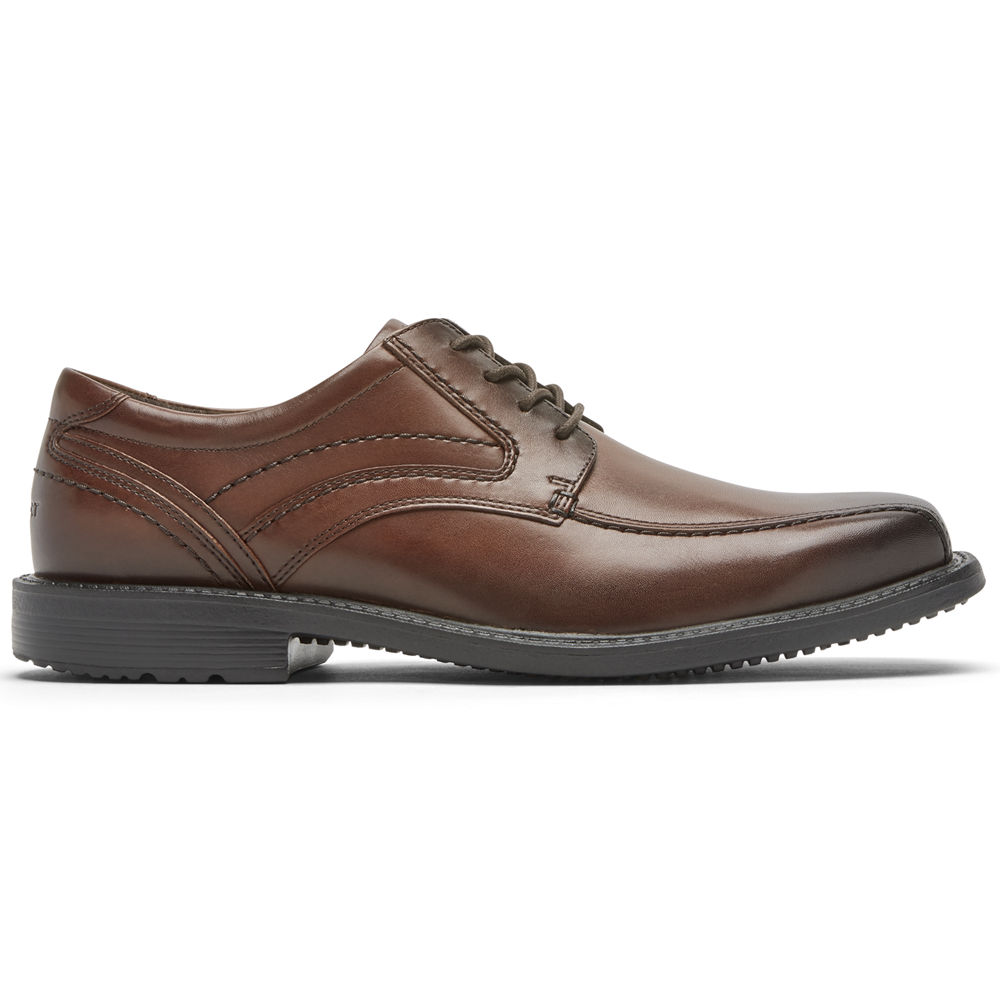 Oxfords Rockport Homem Marrom - Style Leader 2 Bike Toe - 23760QHEW